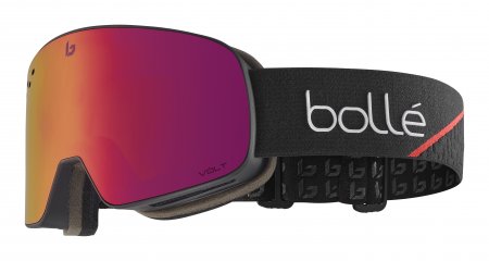 Obrázek Lyžařské brýle BOLLÉ NEVADA  Race Black Matte - Volt Ruby BG096001 21/22